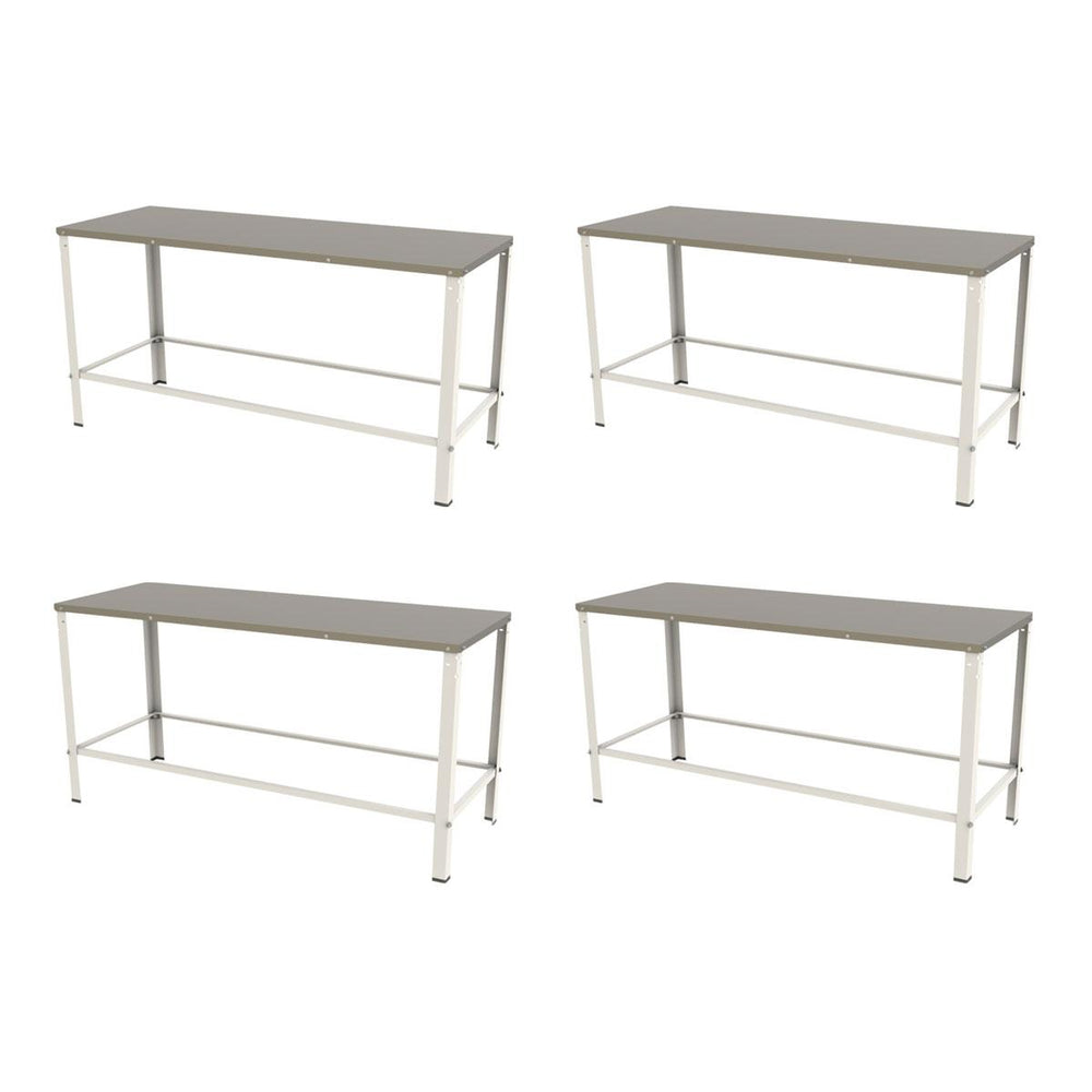 Kit - 4 Mesa Panificadora Desmontável 600x870x1600 Mbr-015 - Braesi