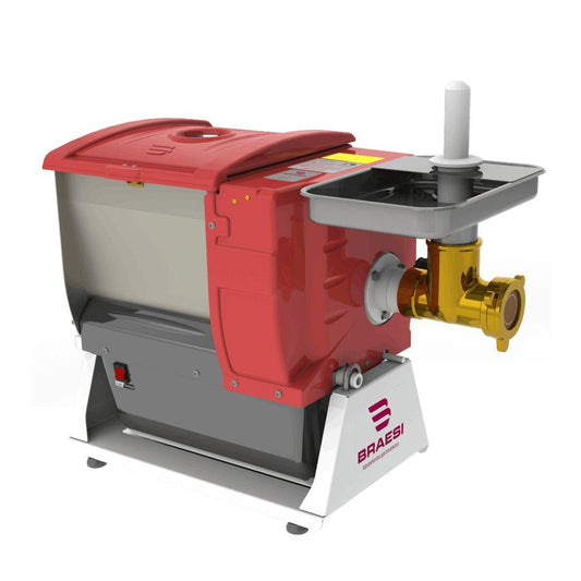 Amassadeira Basculante Semi Rápida ( lenta)  5kg Extrusora massa Aeli-520 Bivolt Braesi