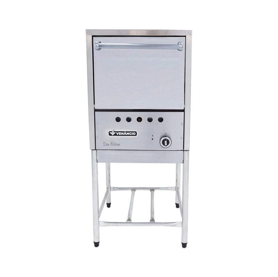 Forno Profissional a Gás Baixa Pressão Don Bidone com cavalete FGDB60P - Venâncio