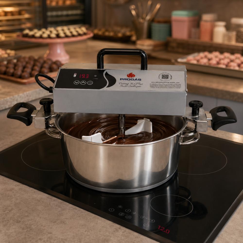 Misturador 7l Mexedor de Brigadeiro Panela de Inox Indução Prmog-07 Plus Ind. Bivolt - Progás P47694