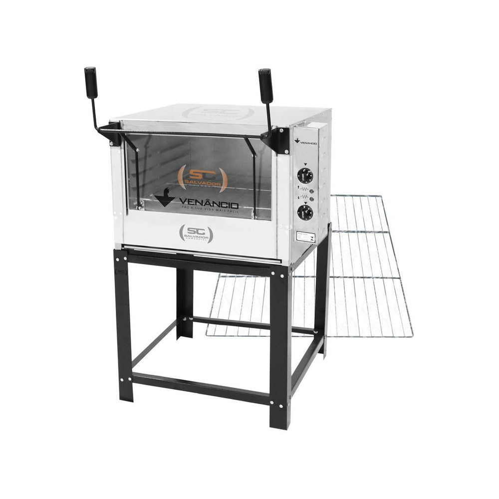 Kit Forno Elétrico Industrial Roma Inox FERI80 + Grade Extra - Venâncio