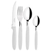 Panela Turim Alumínio Chumbo Antiaderente 1,4L PTC + Faqueiro Ipanema Branco 24pc - Tramontina