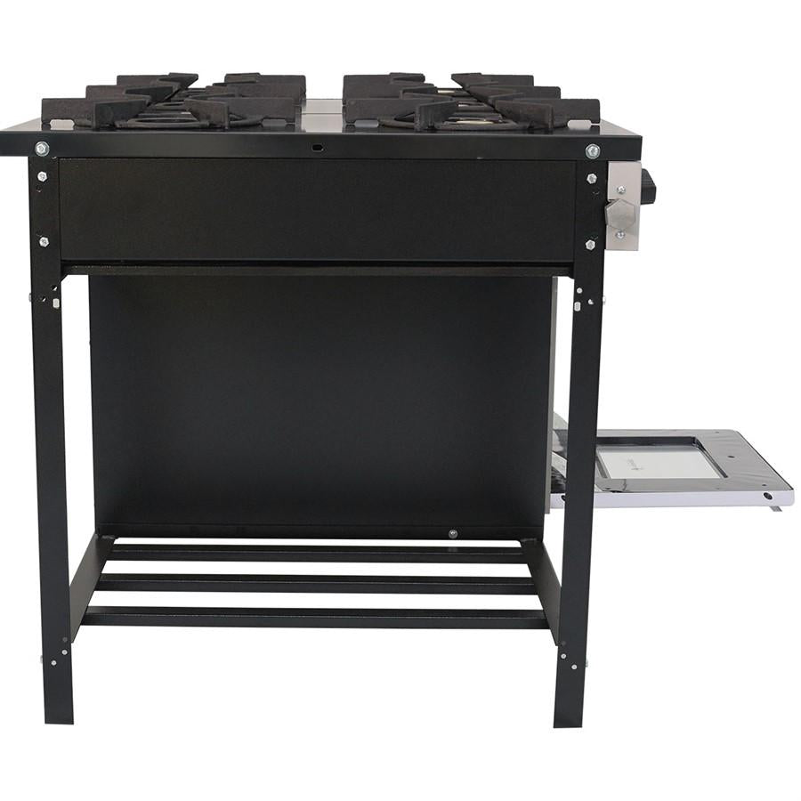 Fogão Industrial  6 Bocas Gás Bravo Com Forno BR6BF - Venâncio