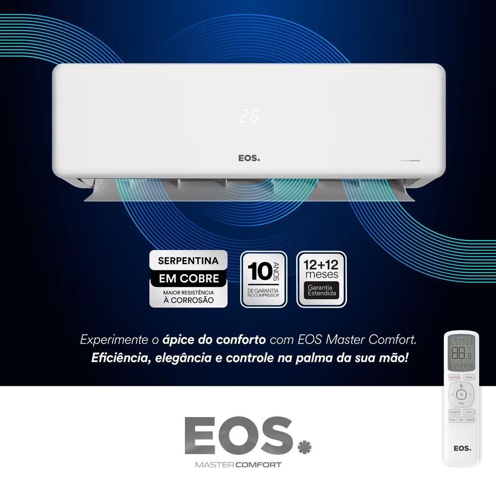 Ar-condicionado Split 9000 Btus Master Comfort HW Frio EASM9000F - EOS 220V