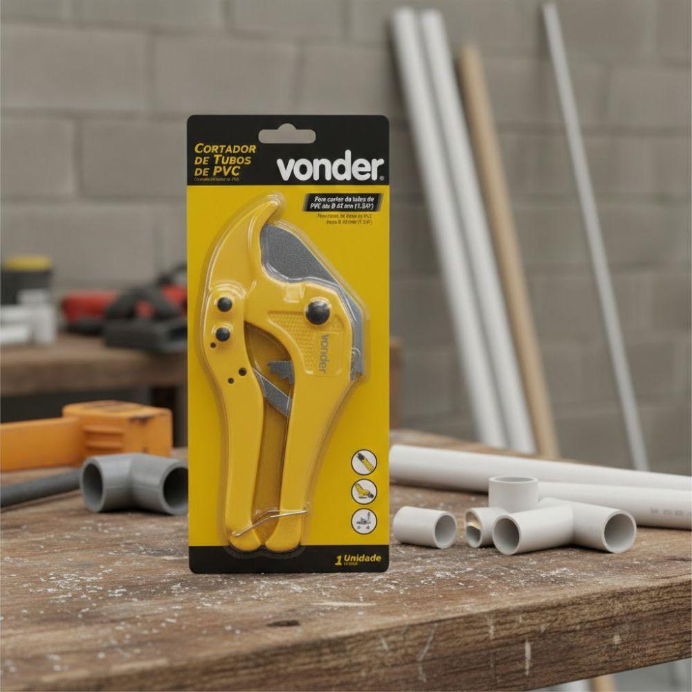 Cortador de Tubos 1.5/8"" Para Tubos de Pvc - Vonder 3559042000