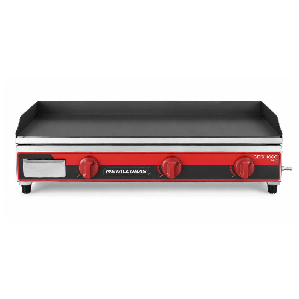 Chapa Lanche Bifeteira a Gás 100 cm Profissional CBG 1000 Pro - Metalcubas 10348