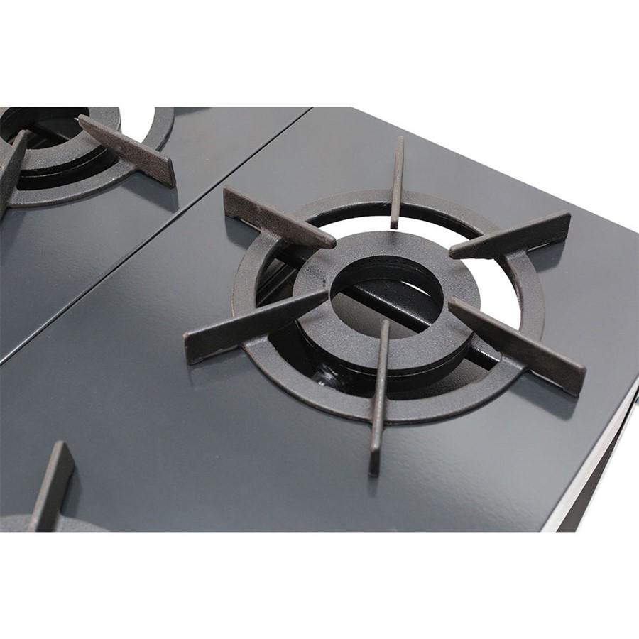 Fogão Industrial 4 Bocas a Gás Baixa Pressão Com Forno Linha Bravo BR4BF - Venâncio