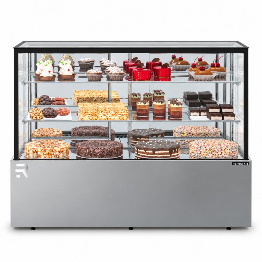 Confeitaria Vanguard Top Refrigerada 145cm ar Forçado 3 a 10ºc CVTR 1450 Total Inox 220v - Refrimate