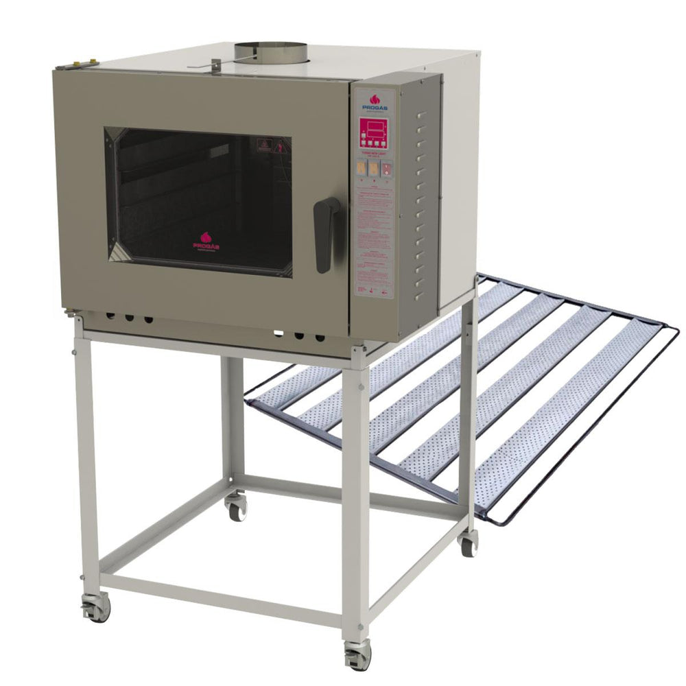 Kit Forno Turbo Elétrico 5 Esteiras PRP-5000NE 220V + 5 Esteiras - Progás