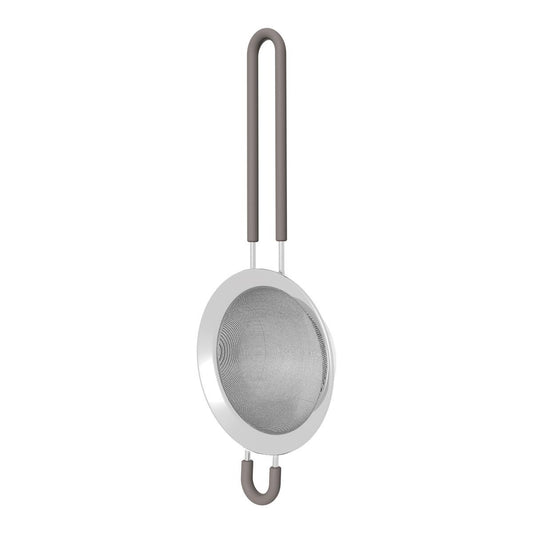 Peneira Softta em Aço Inox Com Cabo e Alça em Silicone Cinza 8,8 cm - Tramontina 25860160