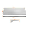 Bandeja Prateleira Com Reforço 30x91 para Gôndolas New Plus com Porta Etiqueta Verde - SA Gôndolas