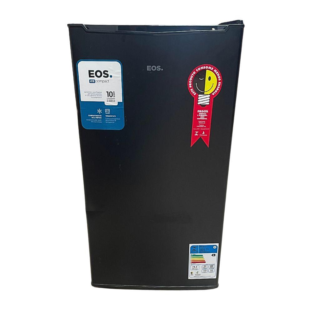 SEMINOVO - Frigobar Mini Refrigerador Doméstico Ice Compact 93l EFB101P 127V Preto - EOS