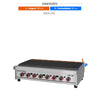 Char Broiler Chapa Grill Premium 120cm Profissional Aço Inox a Gás CHB-120 G2 - Metalcubas 26391