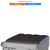 Char Broiler Chapa Grill Premium 60cm Profissional Aço Inox a Gás Chb-60 g2 - Metalcubas 26389