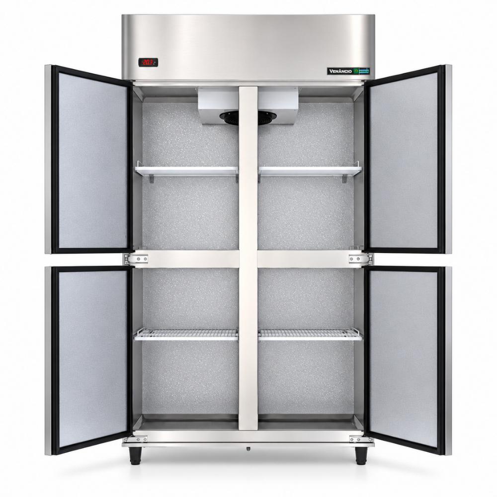 Mini Câmara Profissional Resfriada 4 Portas 2ºc a 7ºc 680l ar Forçado MCECV4P 220v - Venâncio 81561