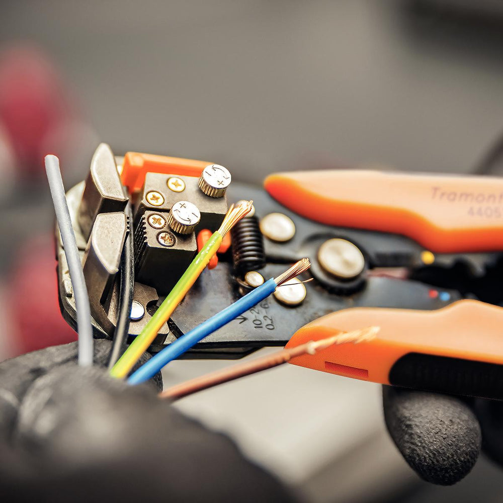 Alicate Desencapador de Fios Profissional Automático 8'' Pro - Tramontina 44051108