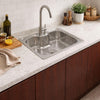 Conjunto Cuba Gourmet 50x40x20 Inox, Dosador 300ml, Cesto e Válvula - Tuizi 15900001