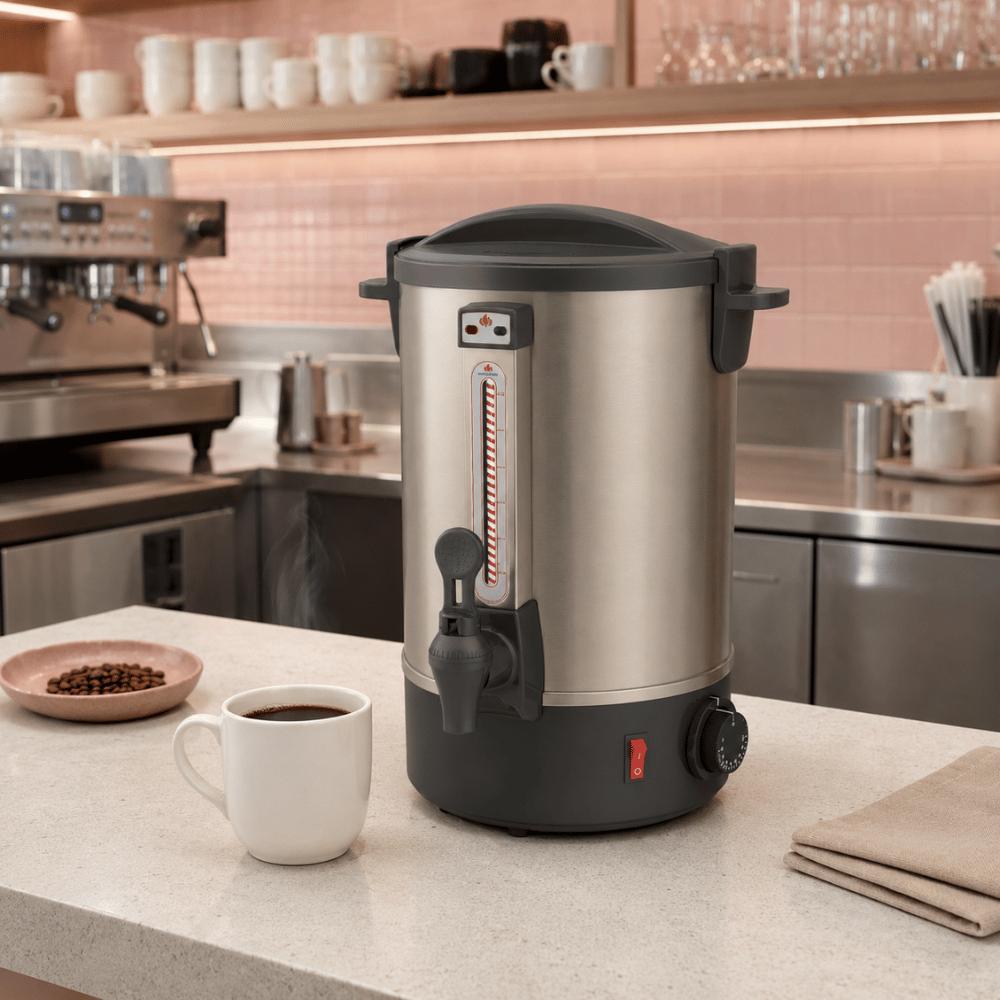 Cafeteira Automatica Eletrica Para Café Passado 8l Inox Prc-08 220v - Progás
