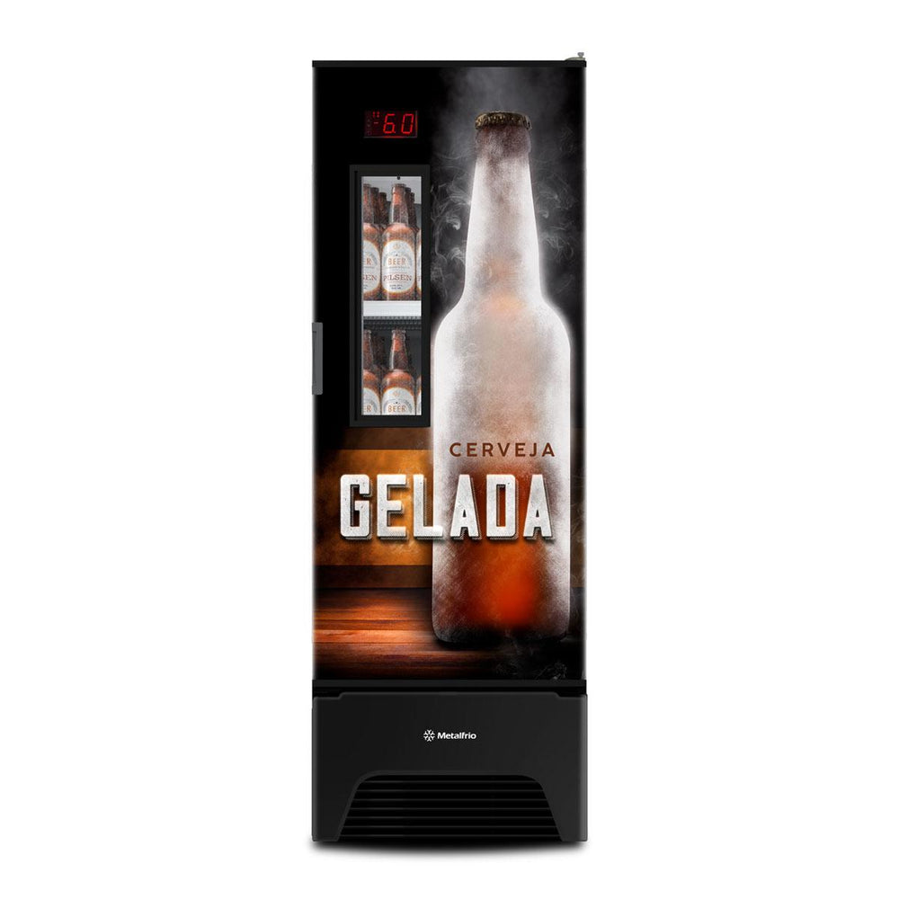 Cervejeira Adesivada 508/574L Porta Com Visor -2°C a -6°C VN50AF 127V - Metalfrio