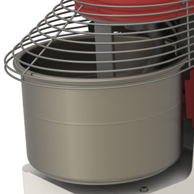 Amassadeira Espiral 15 Kg Masseira Industrial Epóxi 2 Velocidades AES-15 220V - Braesi B1300