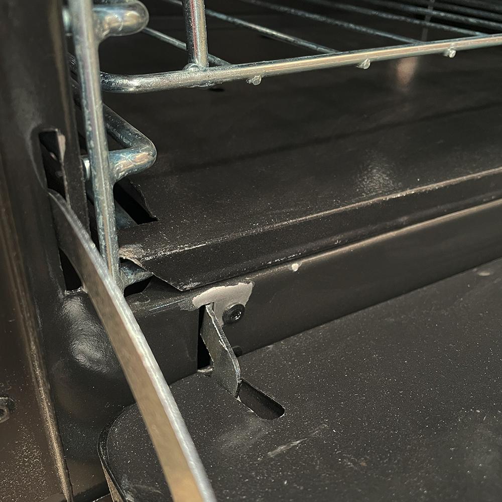 Semi - Forno Industrial a Gás Bravo Para Fogão 2 Bocas Brf2 Preto - Venâncio