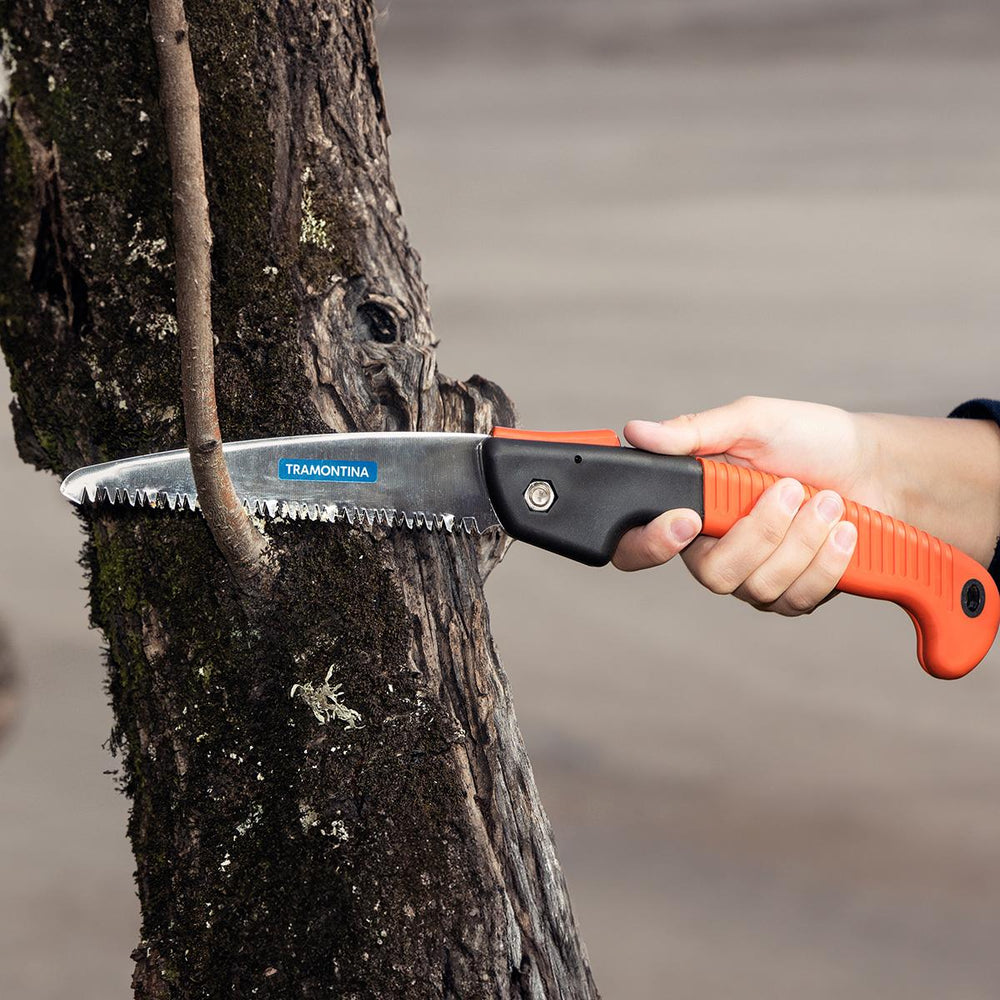 Serrote De Poda Profissional Dobrável 7 - 180 mm Com Cabo Plástico - Tramontina 78370071