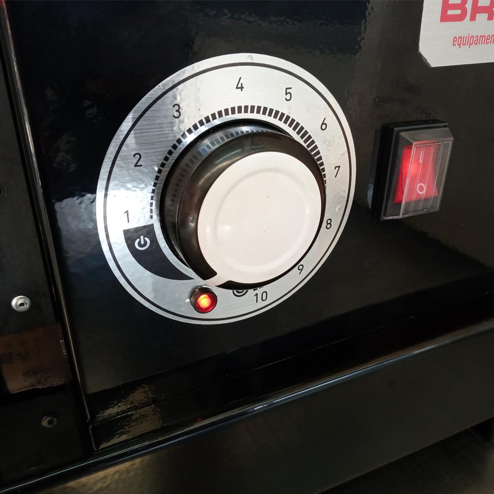 Amassadeira Espiral Padaria 5 kg massa pronta 10 Vel Compacta Aes-05 Vermelha Bivolt - Braesi