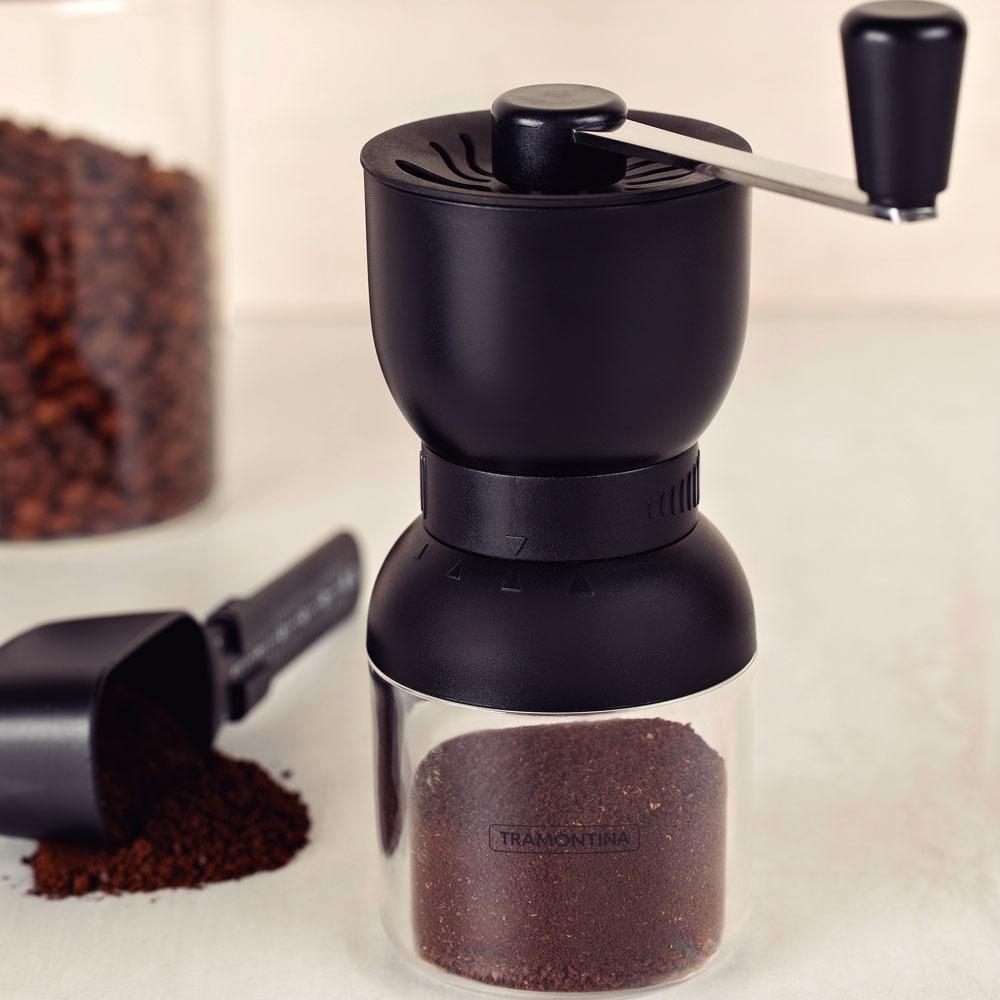 Moedor de Café Manual em Plástico Abs Com Moinho em Cerâmica - Tramontina 61769010