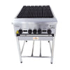Chapa Char Broiler Americana Profissional Grill Churrasqueira 60cm Gás Inox Com Pé Cggp60 - Venâncio