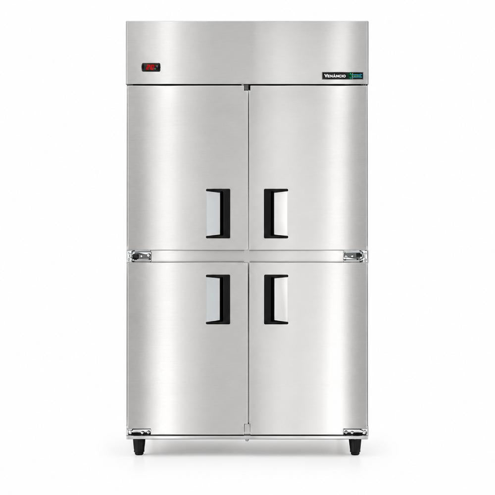 Mini Câmara Profissional Resfriada 4 Portas 2ºc a 7ºc 680l ar Forçado MCECV4P 220v - Venâncio 81561