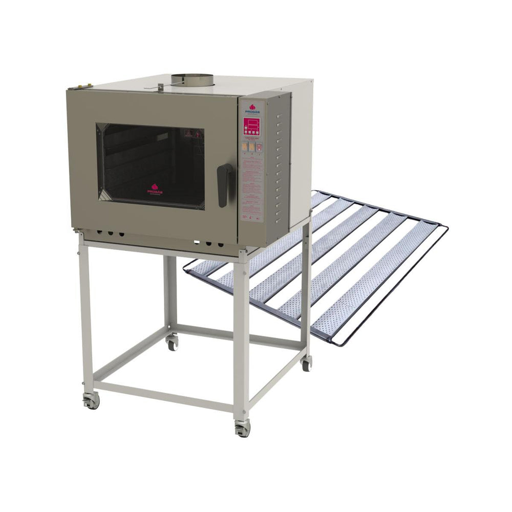 Kit Forno Turbo á Gás 5 Esteiras PRP-5000 G2 Bivolt + 5 Esteiras - Progás