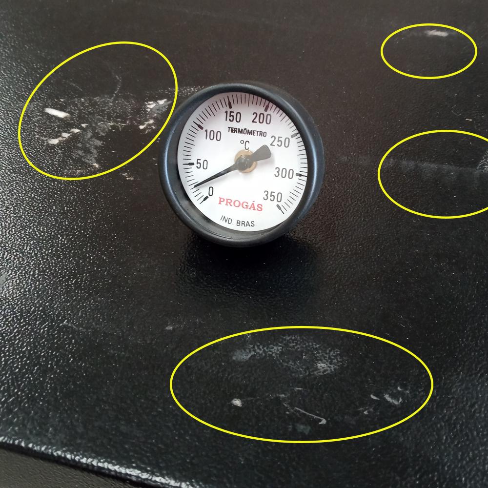 Semi - Forno Com Pedra Refratária Com Cavalete e Kit Gás Fsp-6800at - Progás