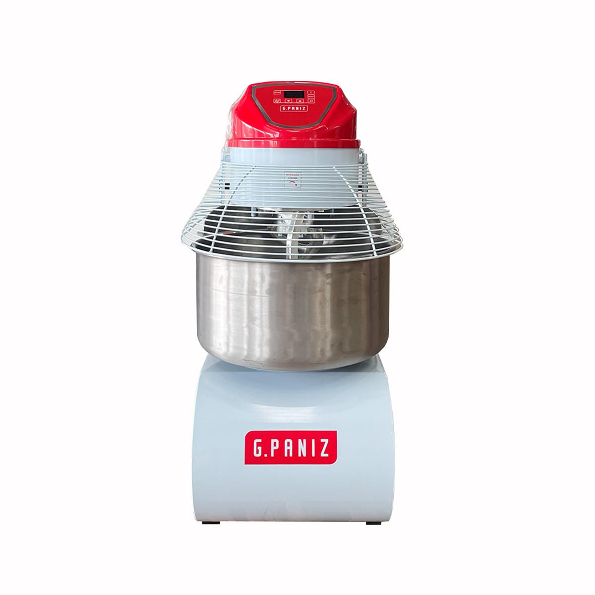Amassadeira Espiral Masseira Industrial 40kg Epóxi 2 Vel Trifásica AE 40 g2 Painel+ 380t - Gpaniz