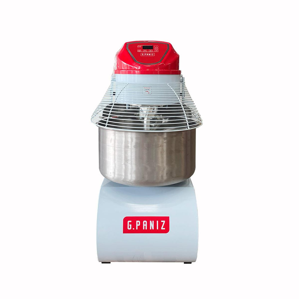 Amassadeira Espiral Masseira Industrial 40kg Epóxi 2 Vel Trifásica AE 40 g2 Painel+ 380t - Gpaniz