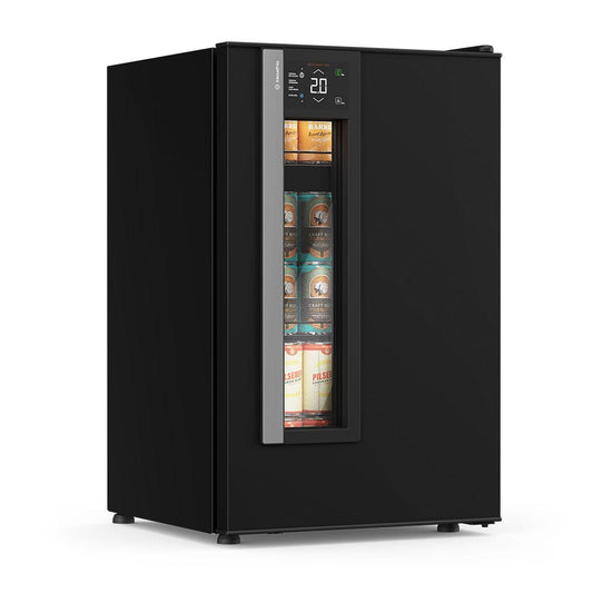 Cervejeira Beer Maxx One Inverter 98/114L Porta Preto Onix Digital +2 a -6ºc VN12TPP 220V - Metalfrio