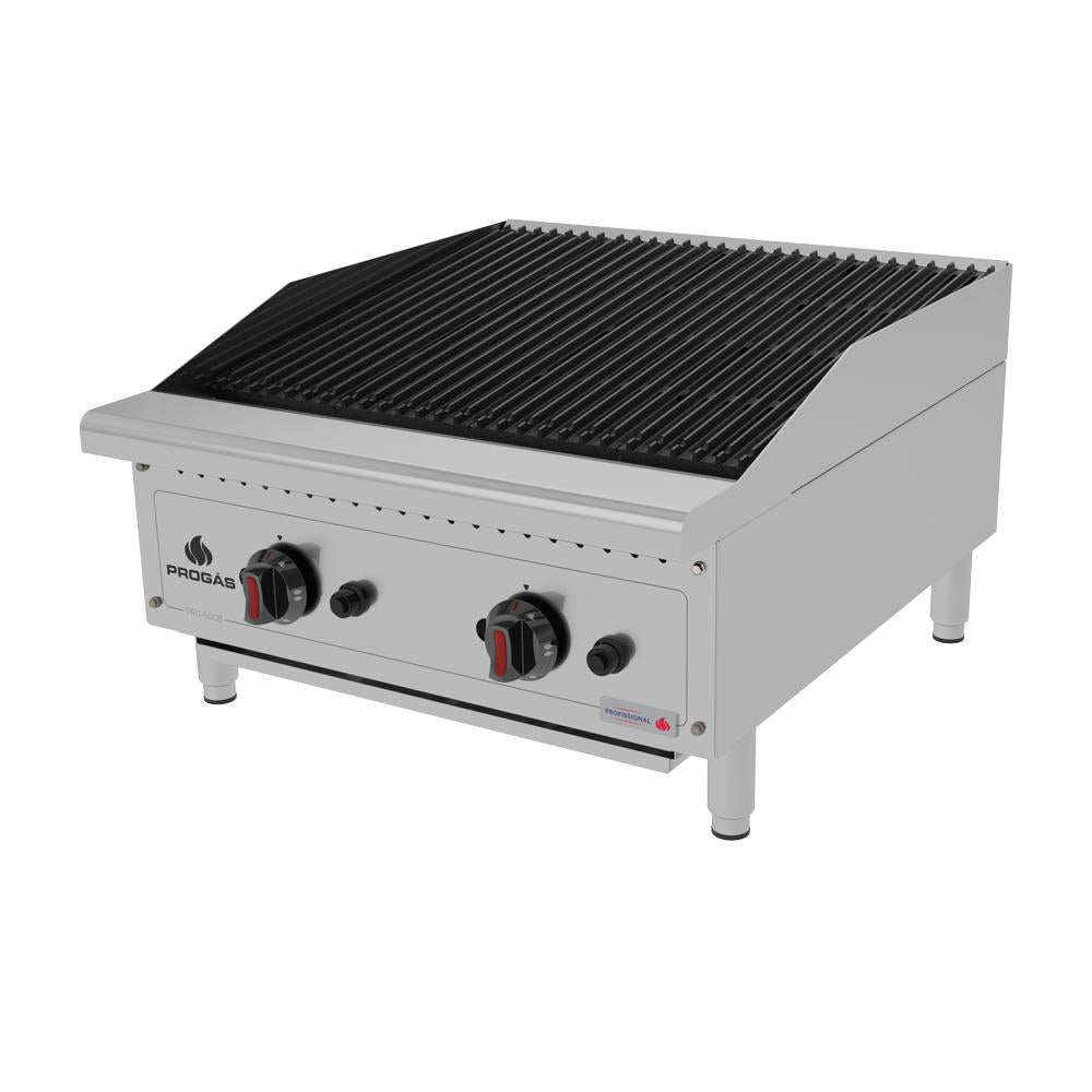 Char broiler Chapa Churrasqueira Profissional Lanchonetes Inox a Gás 60cm Pro-60cb - Progás P44600