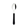KIT - 60 Colheres de Sopa Leme Com Lâmina em Aço Inox Cabo Preto CPBAG - Tramontina 23183400