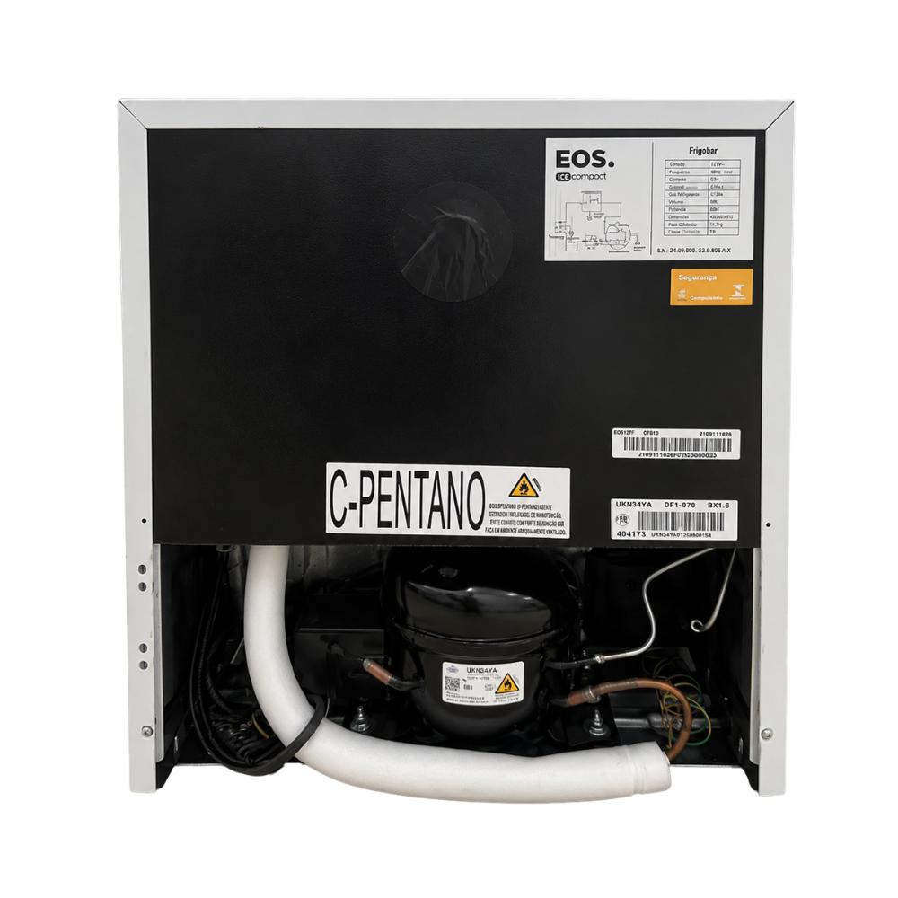 Seminovo- Frigobar Mini Refrigerador Doméstico Ice Compact 47L EFB50 127V Branco - EOS