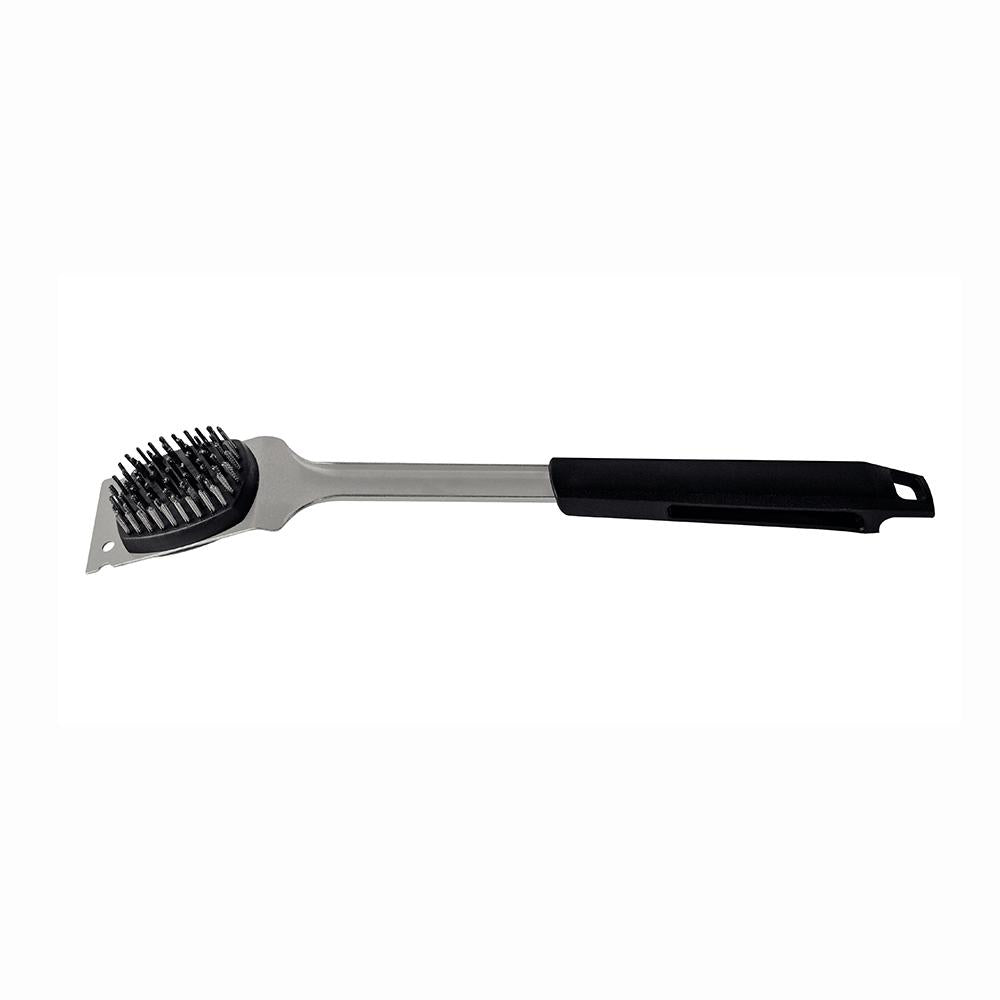 Escova Para Grelhas Com Raspador Churrasco Black Inox Cabo Polipropileno Preto - Tramontina 26594100