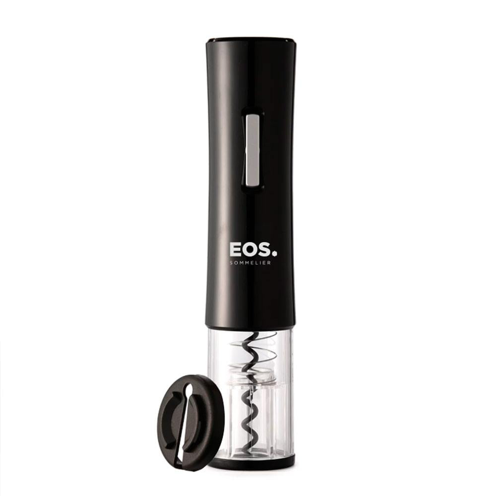 Abridor De Vinho Sommelier Elétrico Preto A Pilha EAB01P - EOS