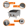 Char broiler Chapa Churrasqueira Profissional Lanchonetes Inox a Gás 45cm Pro-45cb P44599 - Progás