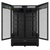 Refrigerador Expositor Vertical Bebidas Duas Portas Vidro 1164/1257l Vbm3ah All Black 220v - Metalfrio