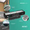 Expositor Ilha Vanguard Top de Congelados e Resfriados Vidro Semicurvo 2,00m Eivt 2000 - Refrimate 220v