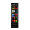 Visa Cooler Refrigerador Multiuso Expositor Vertical 313/343L VB28RH All Black 220V - Metalfrio