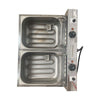 Semi - Fritador Elétrico Profissional Retangular Óleo 2 Cubas Sfe212 Venâncio 220v