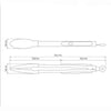 Pegador Térmico Multiuso Para Cozinha Moldê em Silicone Cinza e Aço Inox 35 cm - Tramontina 25817161