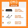Kit - Chapa Gás Inox 100 Cm C100p Com Prensa + Kit Gás - Venâncio