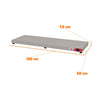Pista Quente Mesa Aquecida Placa de Aquecimento de Alimentos Inox Elétrica 130cm Prmaq13 220v Progás