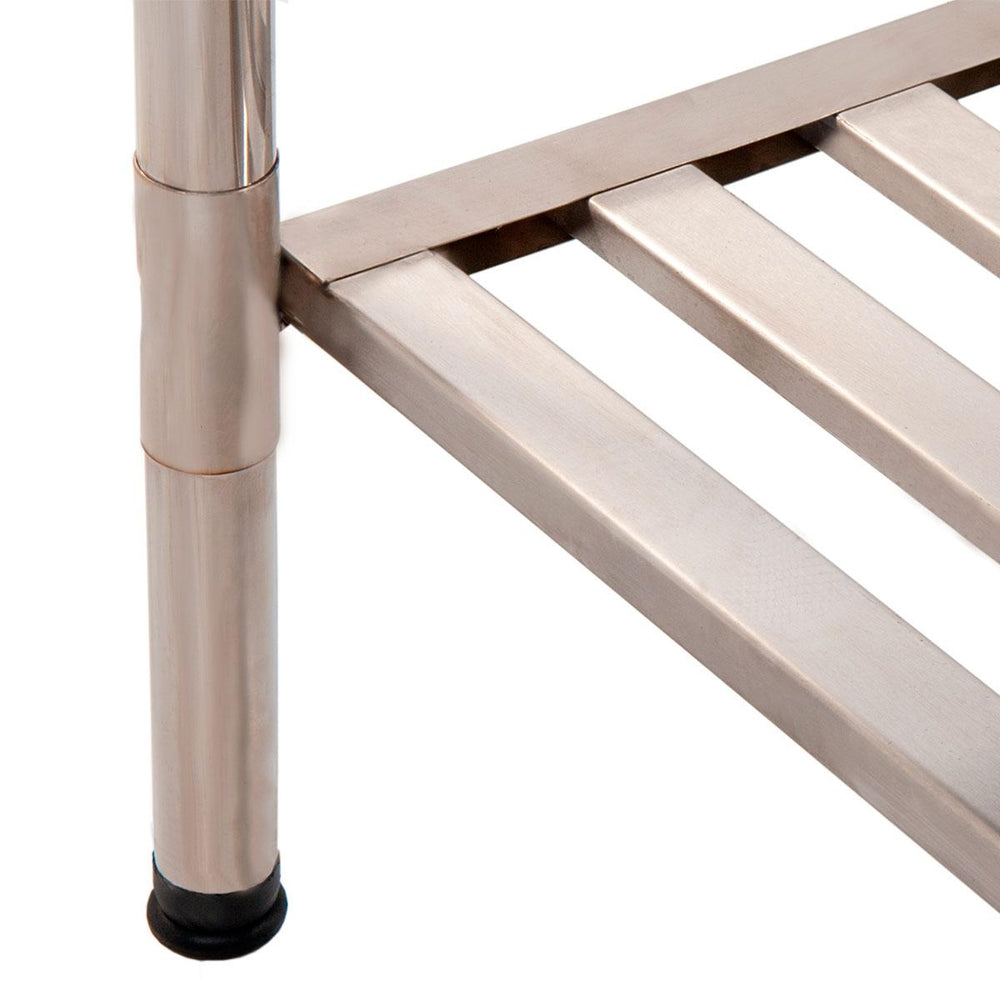 Mesa Bancada De Apoio Inox 430 Desmontável 120x70cm Multiuso – Imeca