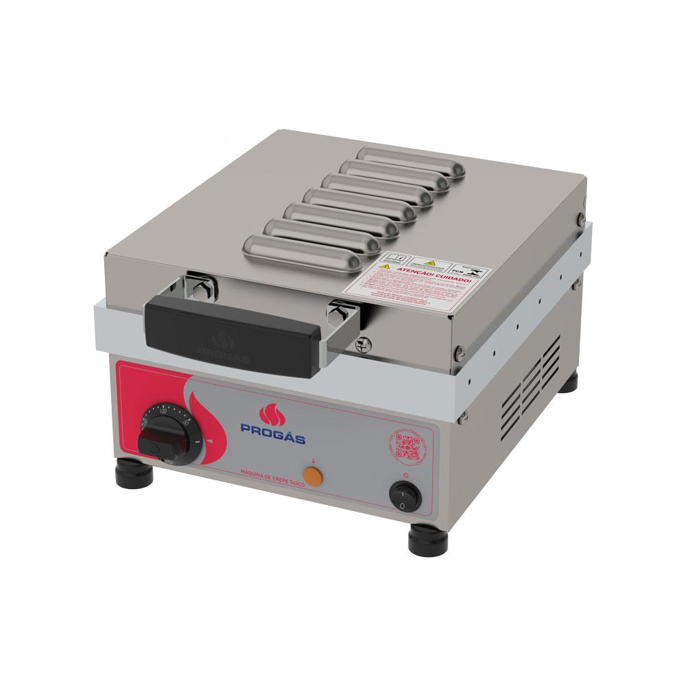 Maquina De Crepe Elétrica Prensa Crepes Suíço 12 Cavidades PRK-12E - Progás